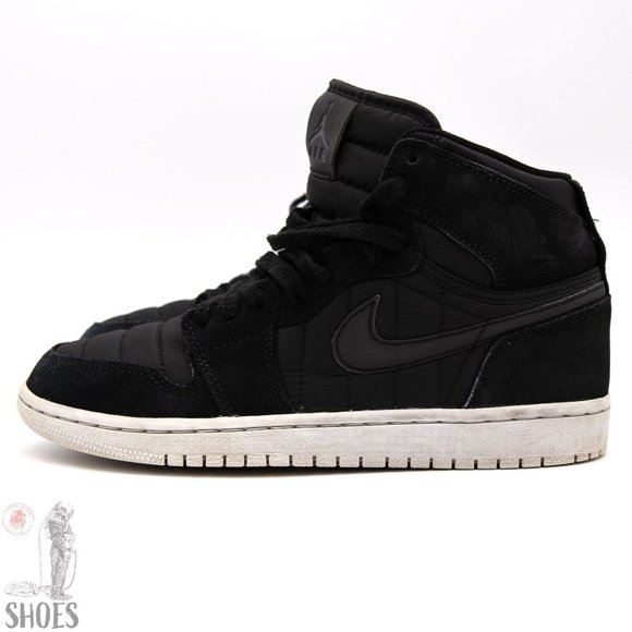 Nike Air Jordan 1 Retro High Strap 'Padded Black' - Size 7.5 - Picture 3 of 13